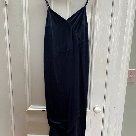 Legoe Heritage Navy Maternity and Nursing slip dress - Picture 3 of 7